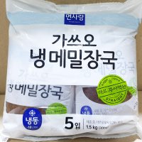 대량 가쓰오부시 냉모밀 육수 300g/6개 메밀국수 소바