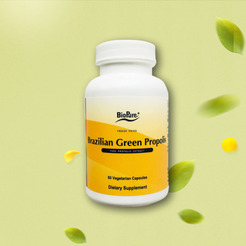바이오퓨어 브라질 <b>그린 프로폴리스</b> 비 플로폴리스 60정
