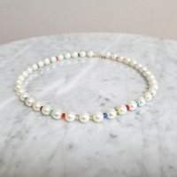 8 rainbow necklace 레인보우목걸이