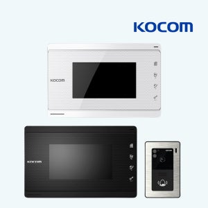 코콤 비디오폰 중앙집중 디지털방식 아파트 인터폰 교체 설치 K6B VP-70C