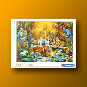 신비한 호랑이 1000피스 클레멘토니 직소퍼즐