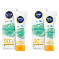 NIVEA 니베아 키즈 미네랄 워터프루프 선크림 로션 SPF 50+ 50ml 2개