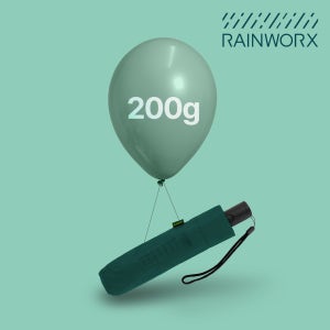 레인웍스 3단 카본 자동 우산, 200g 초경량, 방풍, UV차단, 튼튼한 방수원단