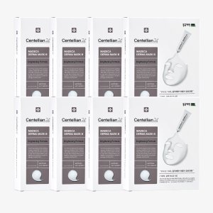 동국제약 센텔리안24 더마마스크3브라이트닝포뮬러23 (10개입) x 8박스 / 1일 1팩, 병풀 추출, 테카, 저자극, 미백 탄력 수분 피부장벽 보습에 도움