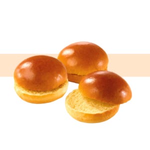 냉동 햄버거빵 55g, 6개 보냉포장 고급 수제버거 전문점용 브리오슈번 햄버거번 파베이크