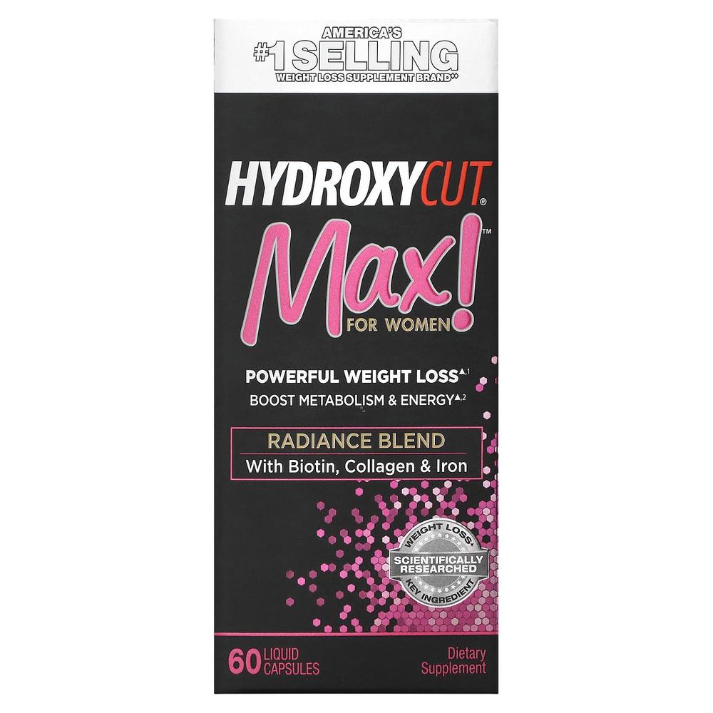 Hydroxycut <b>하이드록시컷</b> 맥스 포 우먼 60정