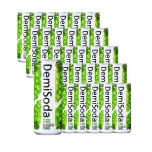 동아오츠카 데미소다 청포도 250ml x 30캔 탄산음료 캔음료