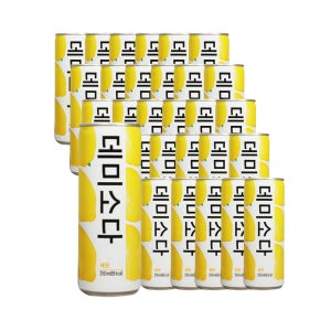 동아오츠카 데미소다 레몬 250ml x 30캔 탄산음료 캔음료