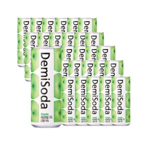 동아오츠카 데미소다 애플 250ml x 30캔 탄산음료 캔음료