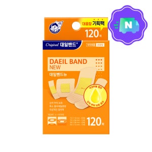 [N배송] 대일밴드 뉴 혼합형 대용량 기획팩 혼합형 일반밴드 120매