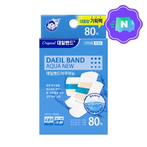 [N배송] 대일밴드 아쿠아뉴 혼합형 방수밴드 기획팩 80매