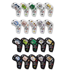 귀여운 동물 아이언커버 10개세트 골프채커버