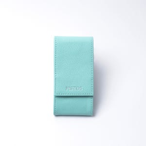 PISTOS 터콰이즈 블루 소가죽 피스토스 애플워치 시계 포켓 파우치 선물