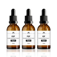 EGF+FGF+IGF 앰플 원액 10ppm 세트 10ml