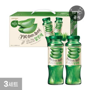 자연은 알로에 180mL 12병 3세트