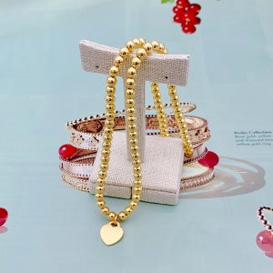 마르코샵 24K 순금 18.75g (5) 진주볼 하트 일체형 목걸이