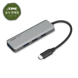 EFM 아이피타임 UC304 C타입 4포트 USB 3.0 멀티 허브 무전원