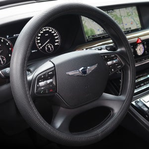 지엠지모터스 자동차 핸들커버 블랙 국산 미니큐브 매직그립