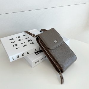 멀티 핸드폰가방 토고 천연소가죽 미니크로스백