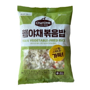 청정원 대상 쉐프원 볶음밥 햄야채 볶음밥 300g