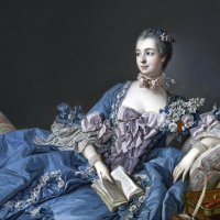 작품번호 1300 프랑수아 부셰 Madame de Pompadour 퐁파두르 부인