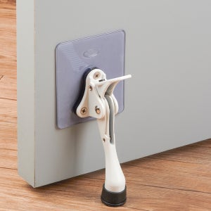 무타공접착 PC원터치말굽 소 백색