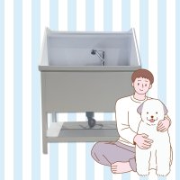 [댕월드] 중형 애견욕조 펫바스 강아지 목욕 주문제작