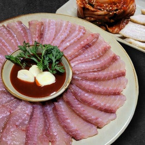 국내산 흑산도 홍어 목포 저온 숙성 삭힌 홍어회 500g 초장증정 1kg