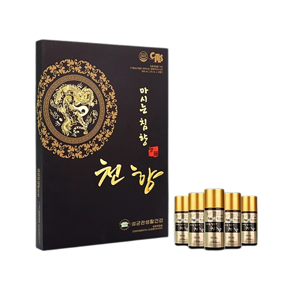성균관 마시는 침향 명품 천향 전통원료 활력 기력증진 20ml x 30병 1+1더블세트