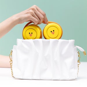 미니 귀여운 포켓 휴대용 선풍기 심플디자인 자유 줄 목걸이 팬 선물