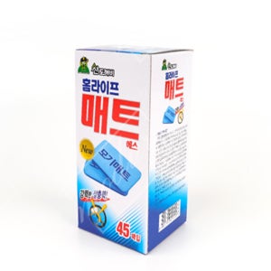 모기매트 45매 산도깨비 홈라이프 모기약 리필