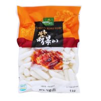 쌀떡볶이 건조떡1kgX10봉