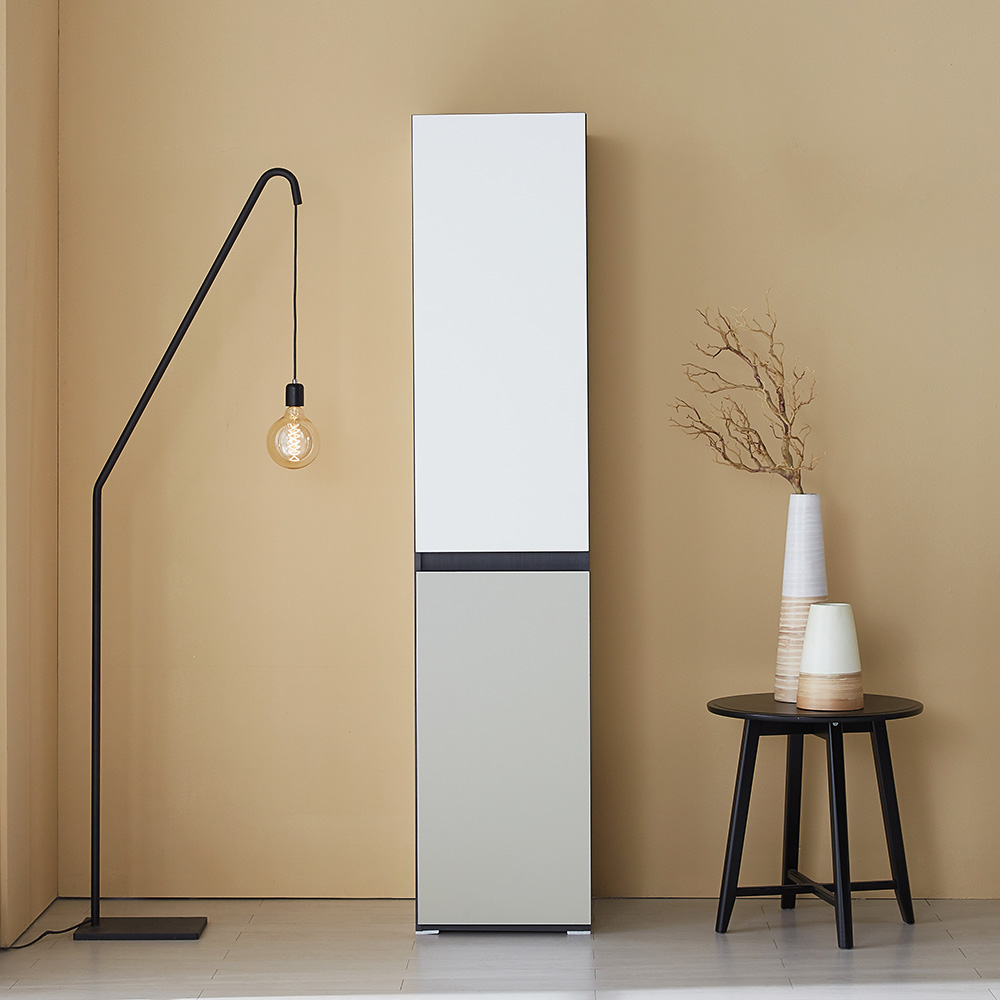 미자크 리버스 주방수납장 틈새수납장 250 부엌 팬트리 비스포크 냉장고자리 빌트인 키큰 장