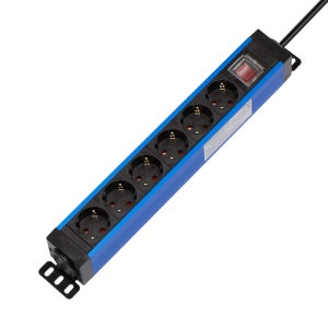 파워존 고용량 4000W 알루미늄 서버탭 멀티탭 6구 1.5M