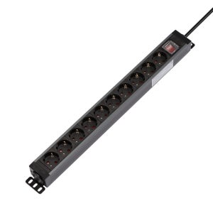 파워존 고용량 4000W 알루미늄 서버탭 멀티탭 베이직 10구 1.5M