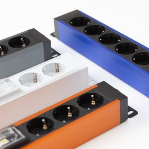 파워존 고용량 4000W 알루미늄 서버탭 누전 멀티탭 4구 1.5M