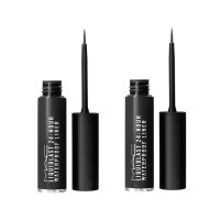 MAC 맥 리퀴드라스트 워터프루프 아이라이너 (Point Black) 2팩