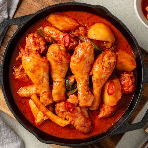 닭한마리에 닭다리4개 사다리닭볶음탕 닭도리탕 한식 캠핑 밀키트 2인분 1.15kg