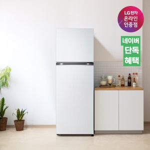 LG 일반냉장고 B332W34 335L 소형 원룸 오피스텔 미니 2도어 냉장고