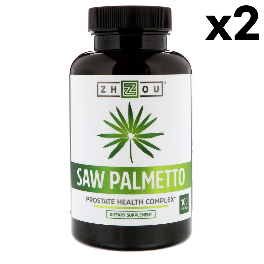 Zhou Nutrition Saw Palmetto 쏘팔메토 100정 2팩