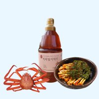 꽃게액젓 이영자 파김치 홍게 액젖 30년전통 1800ml