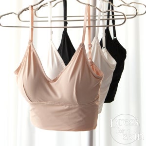 인바디 리얼패드 와이어리스 노후크 오픈백 브라렛