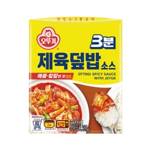 오뚜기 3분 제육덮밥소스 150g X 12개