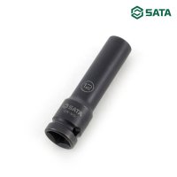 사타 SATA 1/2인치 육각 임팩 롱 소켓 10mm 34403T