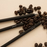 coffee pencil 커피 찌꺼기로 만든 친환경 연필