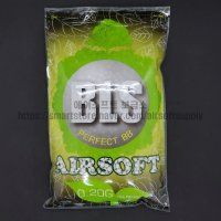 0.2g BLS 바이오 비비탄 (흰색) 1kg 약5000발 바이오탄 BB탄 Bio BBs White 1kg