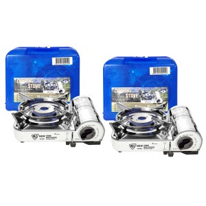 맥스 미니버너 MS-8000 (플라스틱 케이스) x 2개 휴대용 가스렌지 캠핑