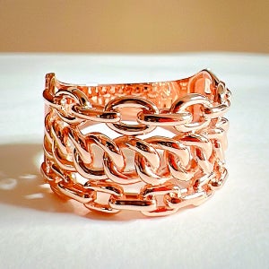 14k 네플 여러겹 사슬 체인반지 검지 여자 종로 금 반지