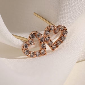 [무배/전체14k] 다빈치 라인하트 골드 귀걸이 (S size)