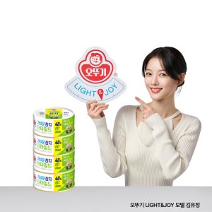 오뚜기 LIGHT&JOY 가벼운 참치 살코기, 135g, 4개